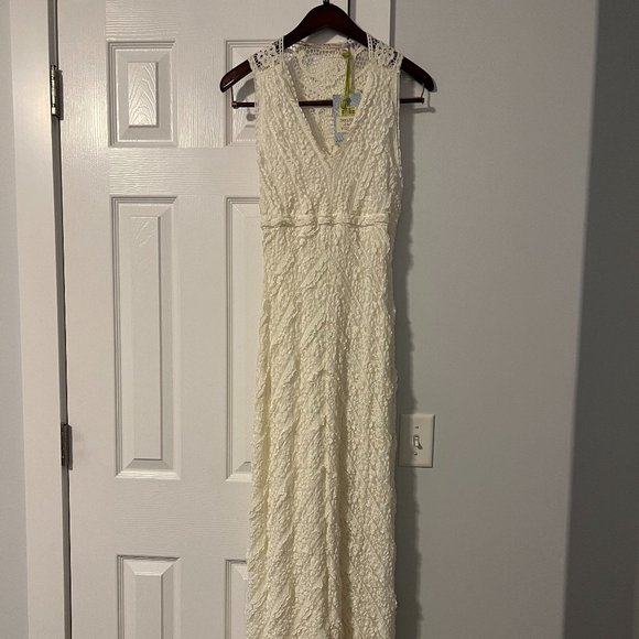 Chelsea & Violet Cream Lace Dress - Picture 1 of 7